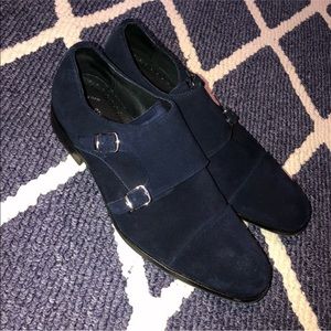 Suede dress shoes